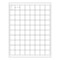 Nevs 1" x 1" Laser Sheet Labels White LL-1-1 - alternate 2